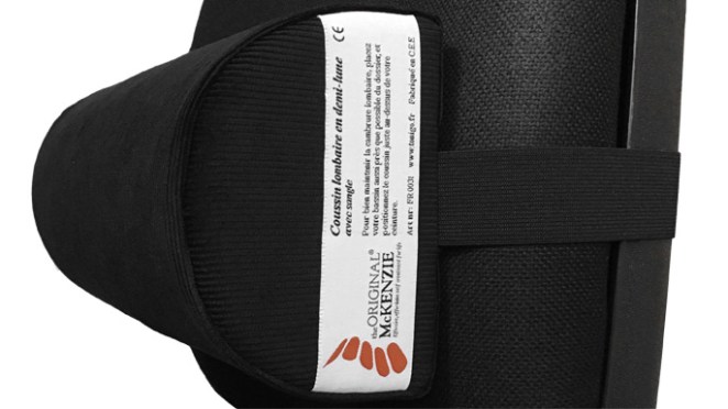 Expérience avec des coussins pour le dos